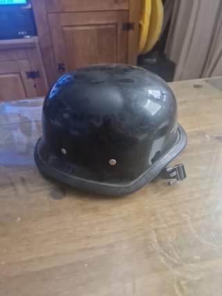 Casco de equitación negro