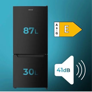 Frigorífico Cecotec Negro 117L