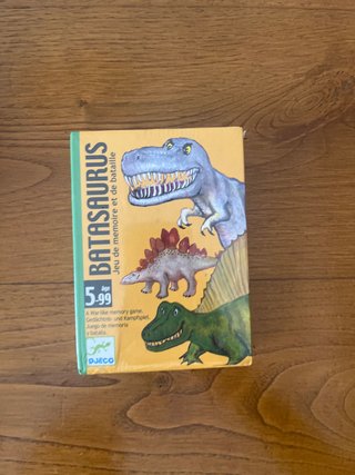 Juego de cartas Batasaurus de Djeco