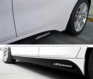 Bandas laterales negras BMW M performance