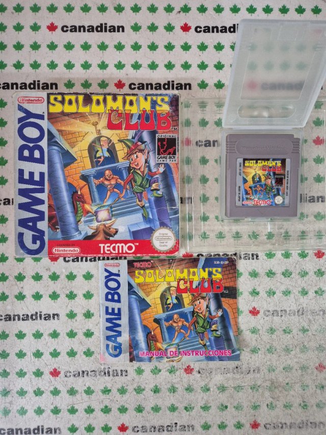 Solomon's Club Game Boy