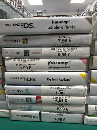 Lote di giochi Nintendo DS (PREZZO PER UNIDADE)