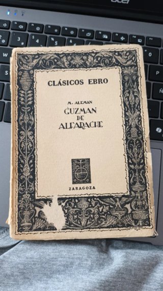 Guzman de Alfarache. Mateo Aleman. 1964 en pesetas