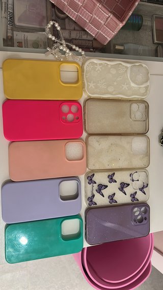 Confezione da 10 custodie per iPhone 14 Pro