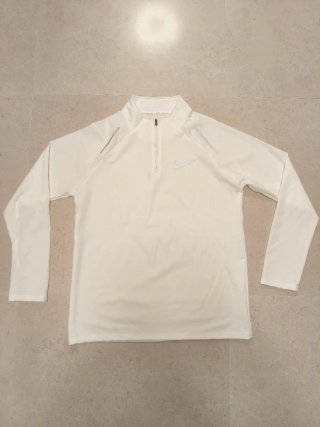 Camiseta técnica Nike Dri-FIT 1/2 zip reflectante