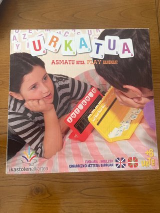 Juego de mesa Urkatua (Ahorcado)