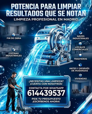 LIMPIEZA DE COCINAS INDUSTRIALES Y FIN DE OBRAS