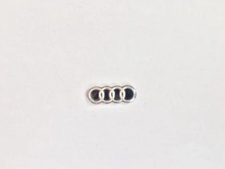 Logo llave Audi 16 mm