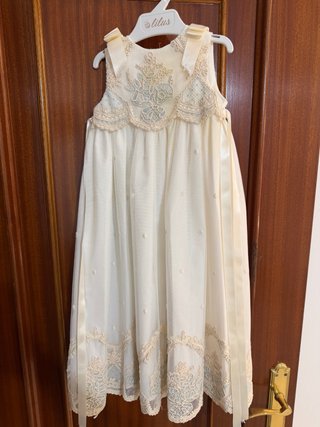 Faldón de Bautizo Talla 3-6 Meses