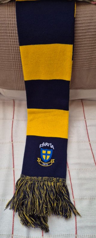 Bufanda Parma Calcio Azul y Amarillo