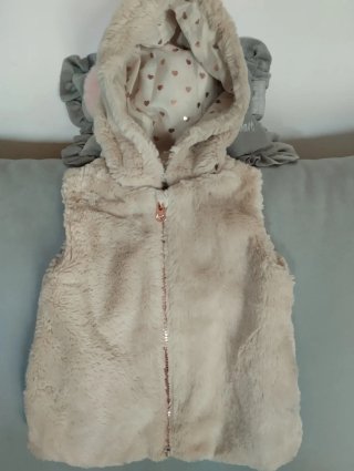 Gilet bimba H&M ecopelliccia 2 anni
