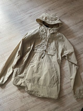 Anorak Cortavientos Pull&Bear Beige/Crudo Hombre