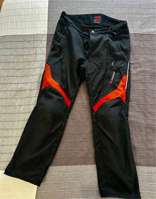 Pantalones Dainese Invierno Negros/Rojo talla 52