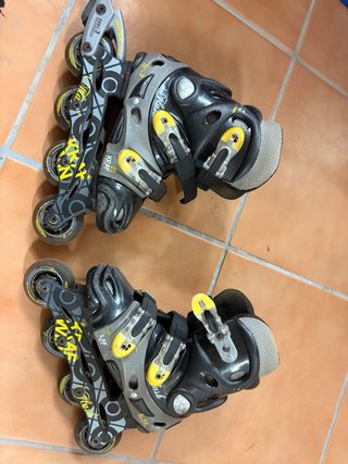 Patines en línea ajustables talla 34