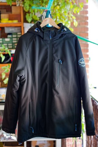 Chaqueta Himalaya Mountain Negra y Azul