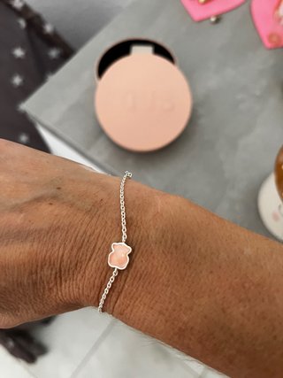 Pulsera Tous Oso Rosa