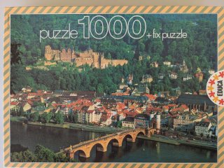 Puzzle Educa 1000 piezas Heidelberg