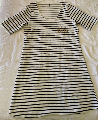 Vestido de rayas