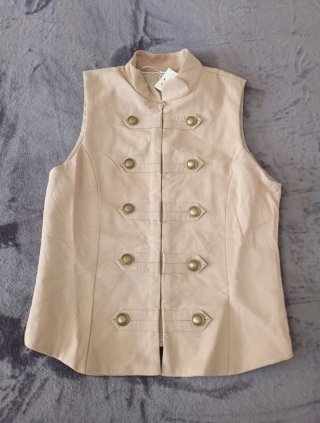 Chaleco Beige Estilo