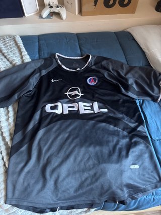 Camiseta PSG Retro Nike Opel Negra