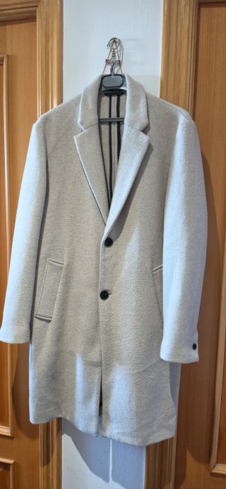 Abrigo Massimo Dutti Beige
