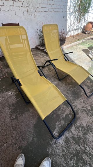 umbona Jardin X2 Amarilla Plegable (Oferta)