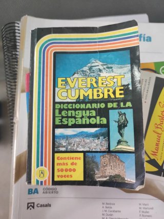 Cumbre: diccionario de la lengua española