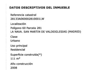 REBAJADO! Casa con Parcela con todos los servicios