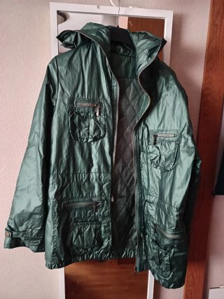 Parka mujer verde