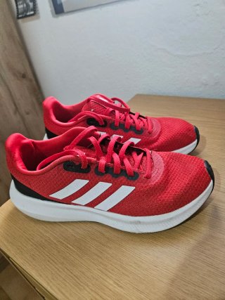Zapatillas Adidas Rojas y Blancas
