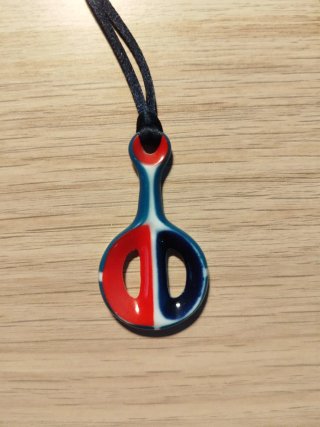 Colgante Sargadelos Azul y Rojo