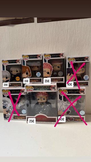 Figuras Funko Pop! Jujutsu Kaisen