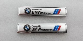 Emblema powered BY BMW motorsports