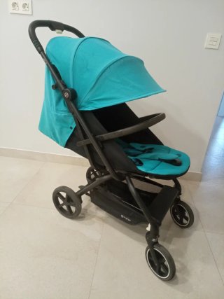 Silla de paseo Cybex Eezy S azul turquesa