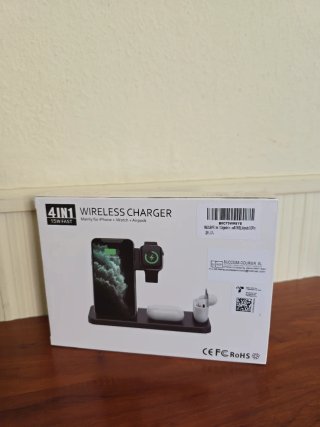 Cargador Inalámbrico 4 en 1