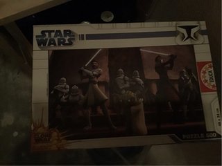 Puzzle 500 piezas Star Wars The Clone Wars
