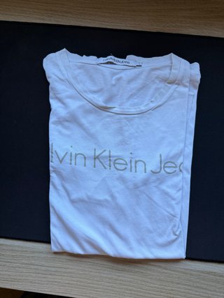 Camiseta Calvin Klein Jeans Blanca Talla L