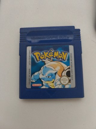 Juego Pokémon Azul Game Boy.