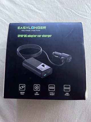 Cargador de Coche para CPAP EASYLONGER