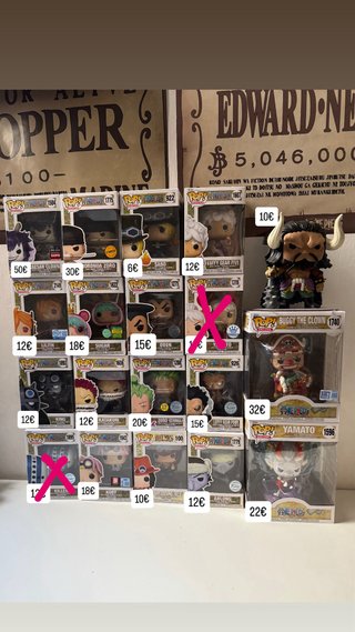Figuras Funko Pop One Piece