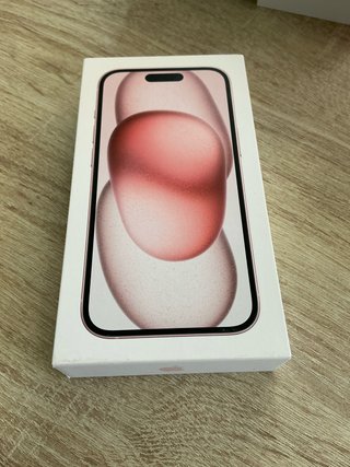 Caja iPhone 15 Rosa