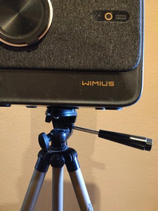 Proyector Wimius K9 Negro y Dorado
