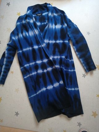 Chaqueta larga Desigual azul