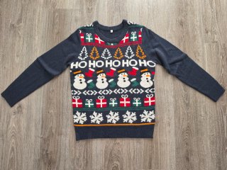 Jersey de Navidad con motivos festivos