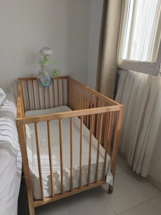 Cuna de madera IKEA