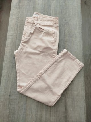 Pantalón Slim Mujer Rosa