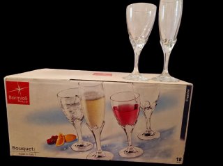 Set 18 Bicchieri Bormioli Rocco Bouquet