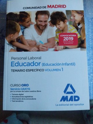 Educador (Educación Infantil). Personal Laboral...