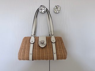 Bolso Ralph Lauren de mimbre
