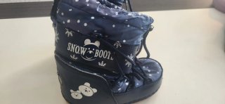Botas de Nieve Infantiles Azul Marino talla 24-25